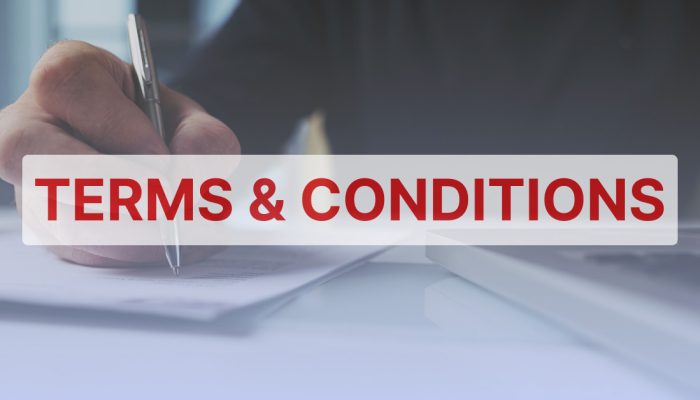 Terms and Conditions